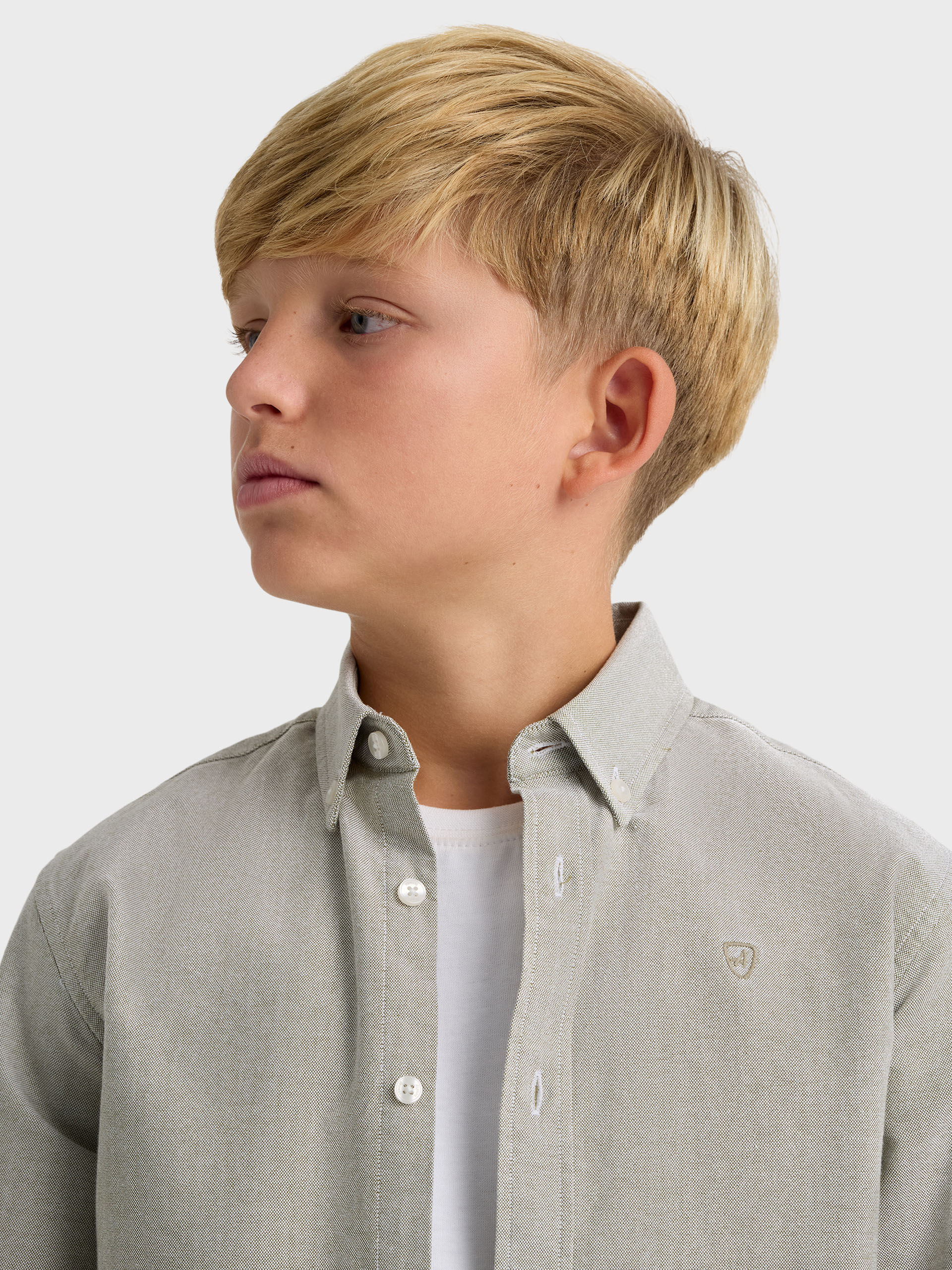 CAMISA OXFORD SOLID KIDS